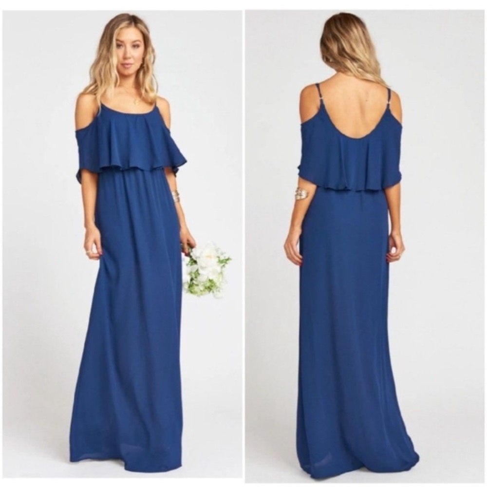 Show Me Your Mumu Caitlin Ruffle Maxi Dress